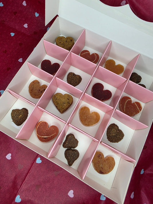 Valentines Heart Treat Box