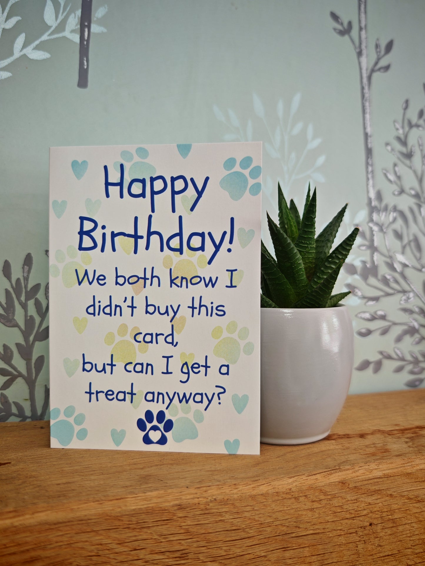 Birthday Card from the dog