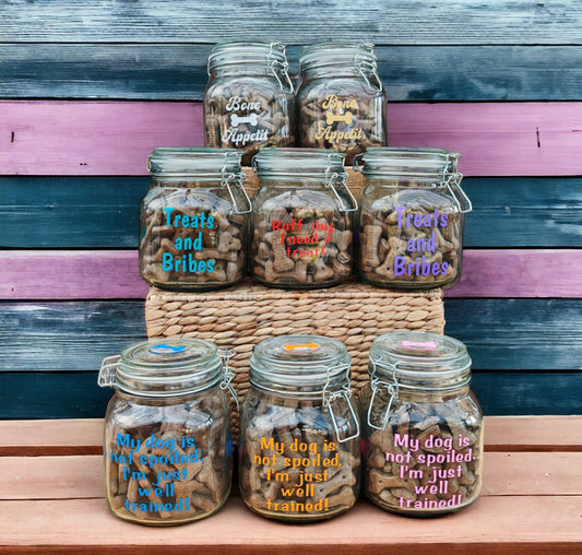 Dog Treat Jars