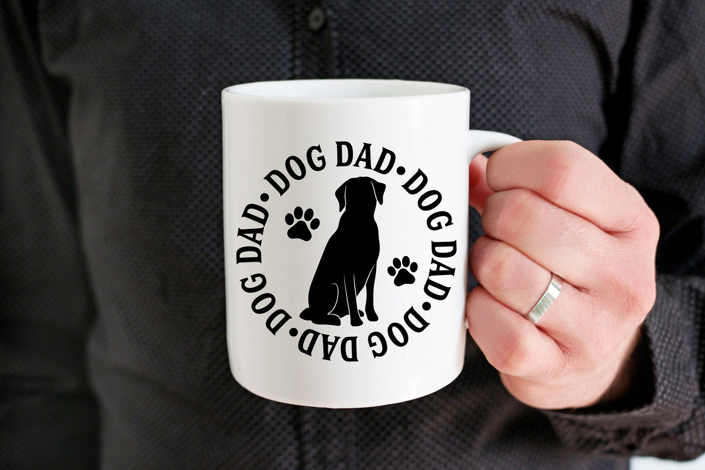 Dog Dad Mug, Gift for Father's Day, Dog Dad, Dog lover, Dog Dad, friend, pet lover, unique present