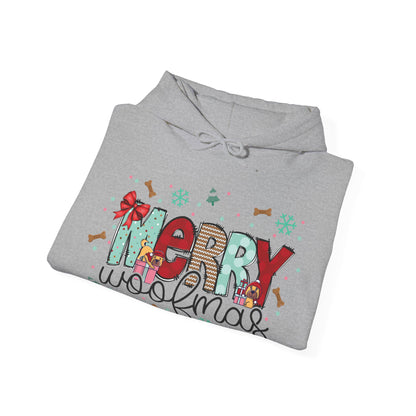 Merry Woofmas Hoodie — Cute Dog Christmas Sweatshirt