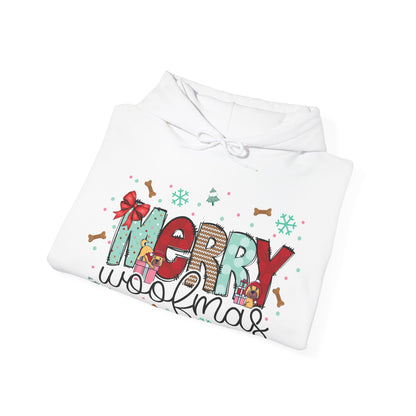 Merry Woofmas Hoodie — Cute Dog Christmas Sweatshirt