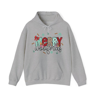 Merry Woofmas Hoodie — Cute Dog Christmas Sweatshirt