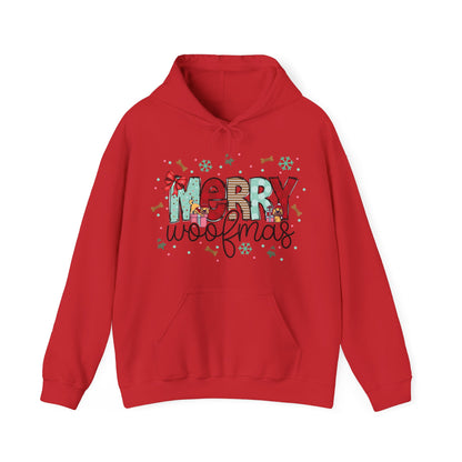 Merry Woofmas Hoodie — Cute Dog Christmas Sweatshirt