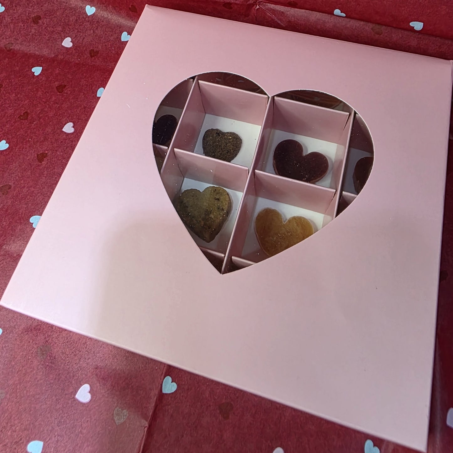 Valentines Heart Treat Box