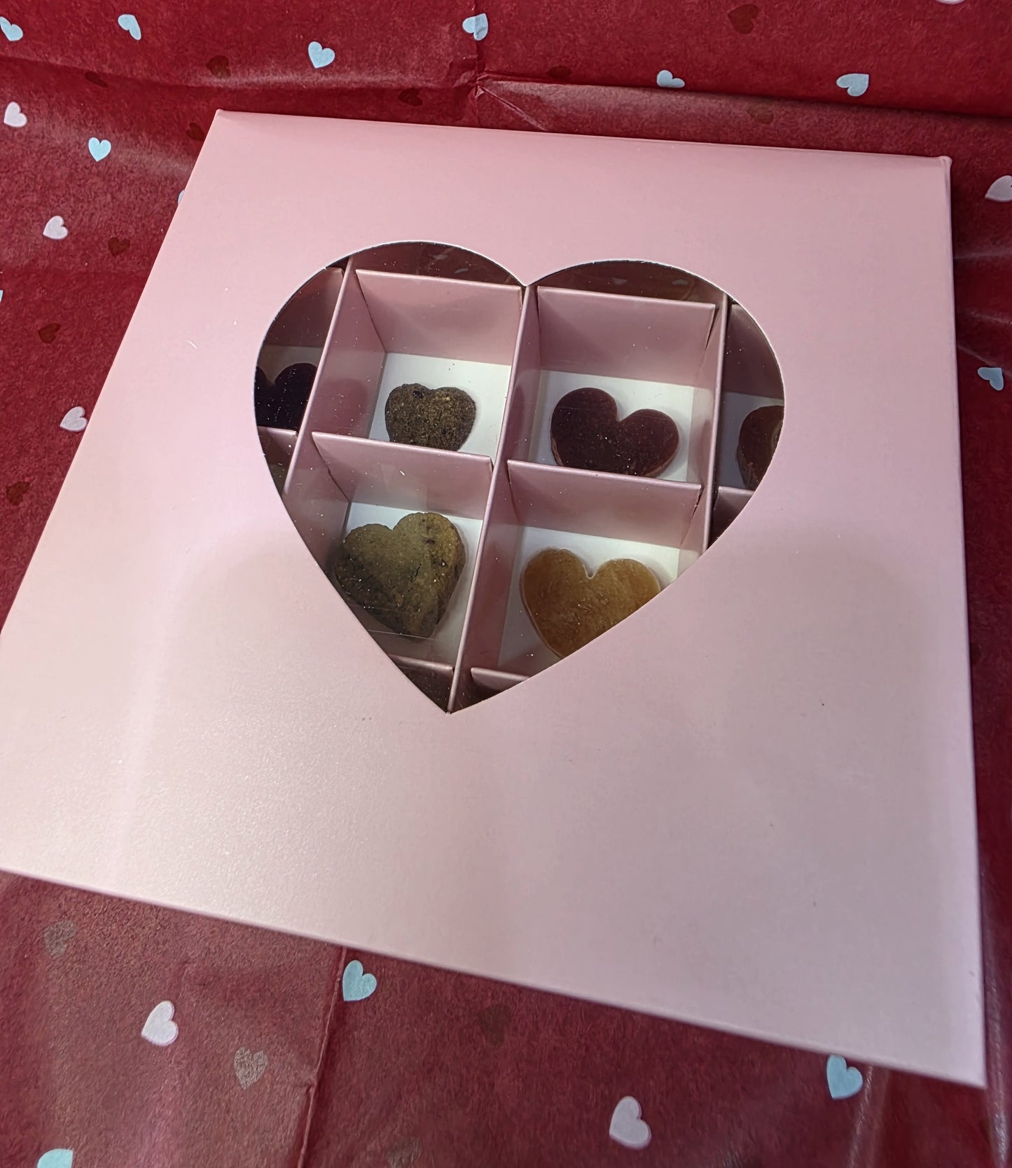 Valentines Heart Treat Box