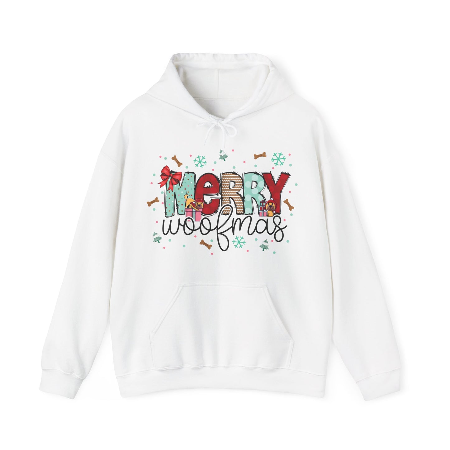 Merry Woofmas Hoodie — Cute Dog Christmas Sweatshirt