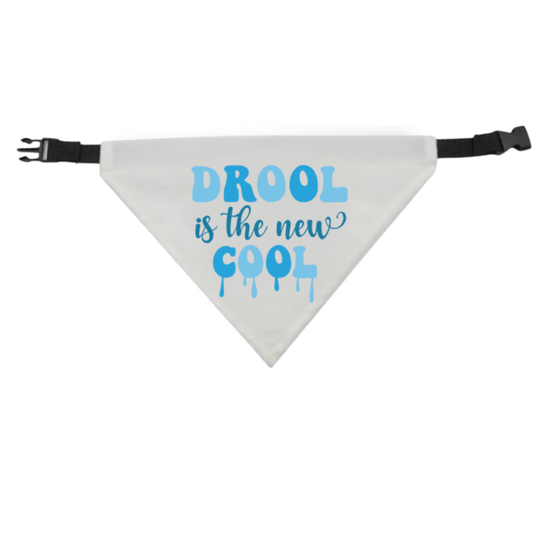 Drool is the New Cool Dog Bandana