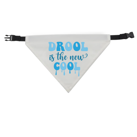 Drool is the New Cool Dog Bandana