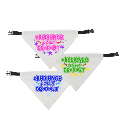 Obedience School Dropout Dog Bandana