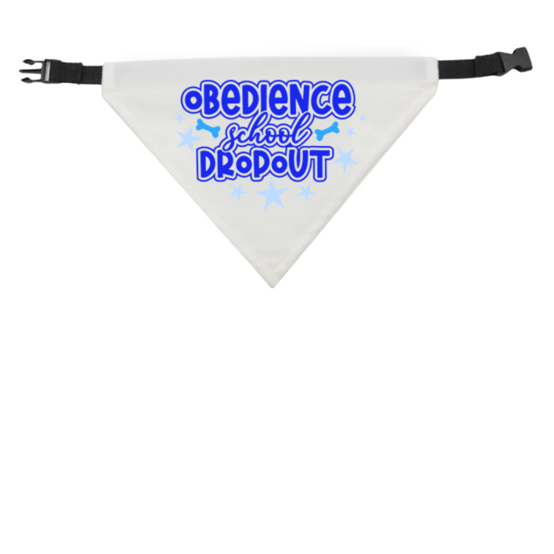 Obedience School Dropout Dog Bandana