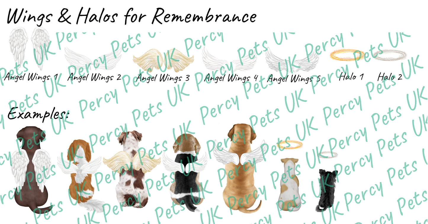 Personalised owner and pet print (customised gift, Birthday print, pet dad, in memory of pet, pet gift, pet and owner print)