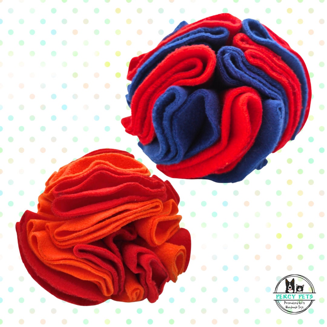 Snuffle Ball - great enrichment for dogs of all ages!