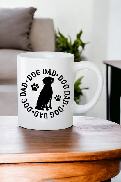 Dog Dad Mug, Gift for Father's Day, Dog Dad, Dog lover, Dog Dad, friend, pet lover, unique present