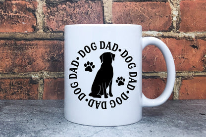 Dog Dad Mug, Gift for Father's Day, Dog Dad, Dog lover, Dog Dad, friend, pet lover, unique present
