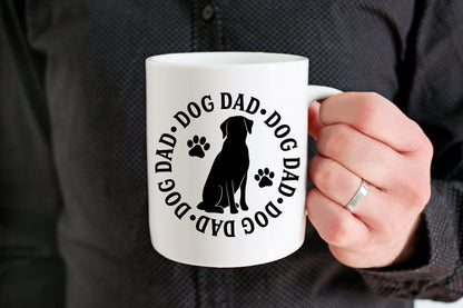 Dog Dad Mug, Gift for Father's Day, Dog Dad, Dog lover, Dog Dad, friend, pet lover, unique present