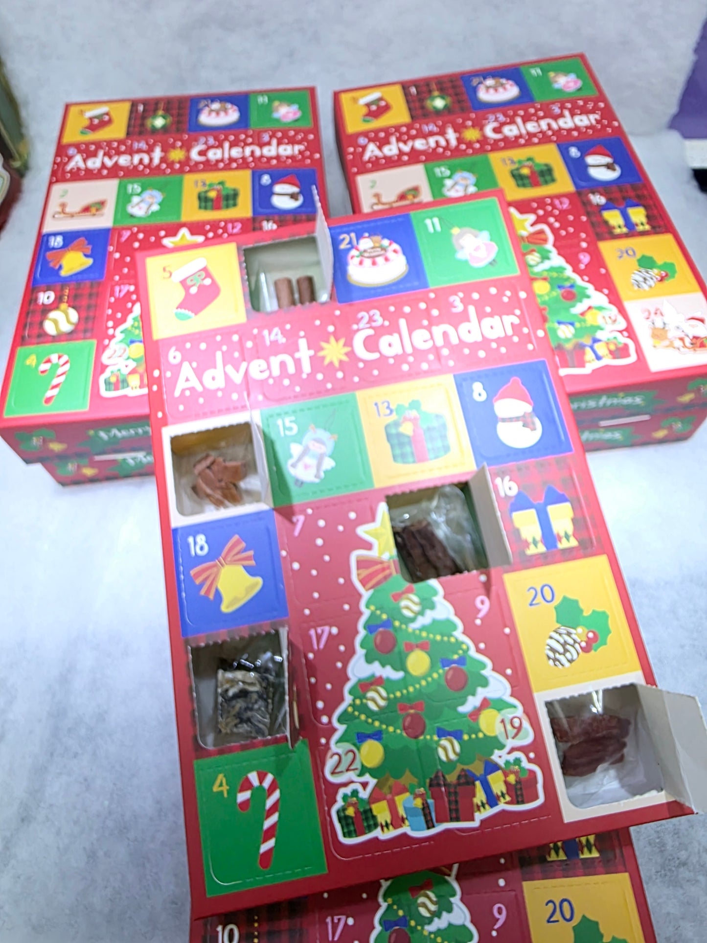 Natural Treats Advent Calendar for Dogs and Cats