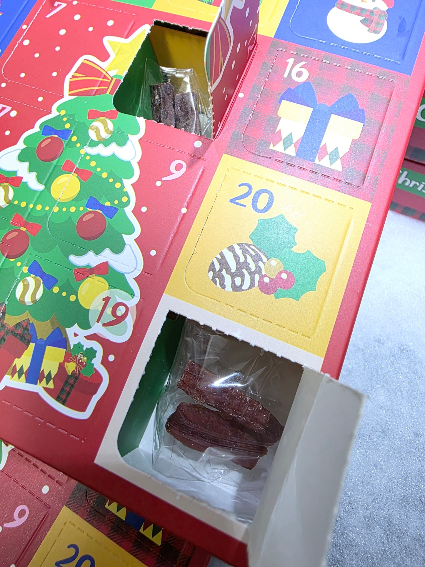 Natural Treats Advent Calendar for Dogs and Cats