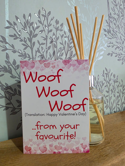 Valentines Card from the dog