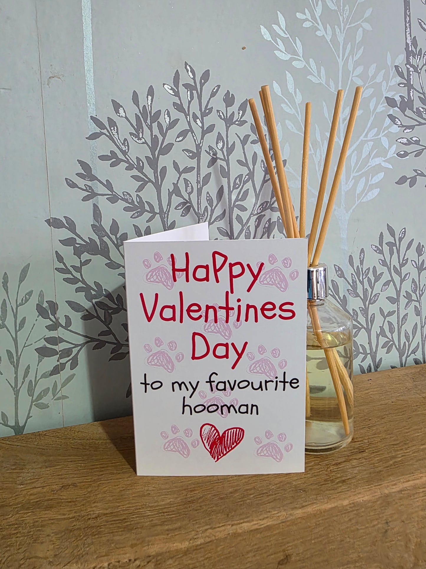 Valentines Card from the dog or cat