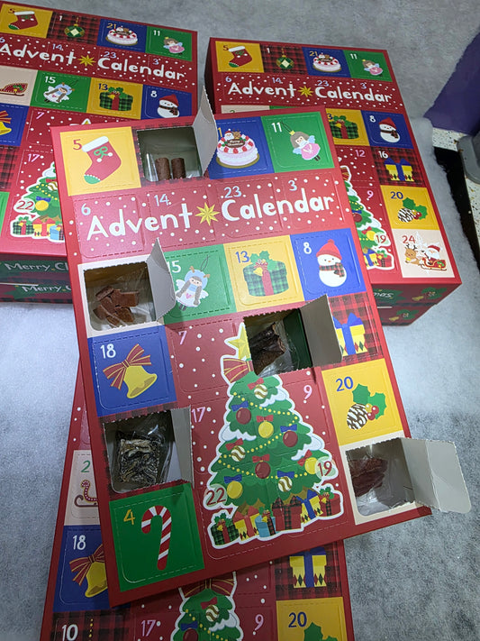 Natural Treats Advent Calendar for Dogs and Cats