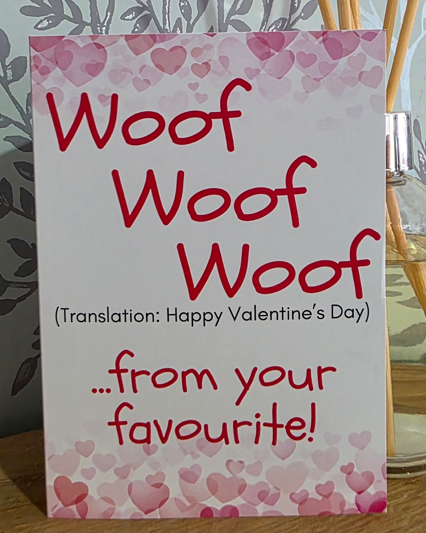 Valentines Card from the dog