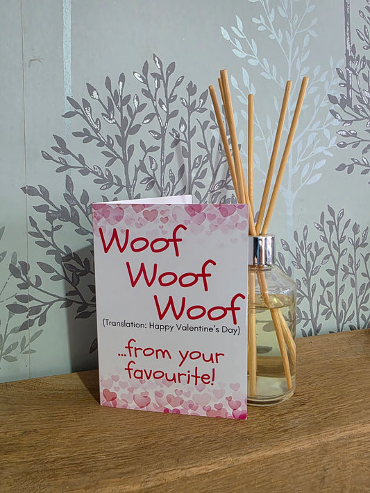 Valentines Card from the dog